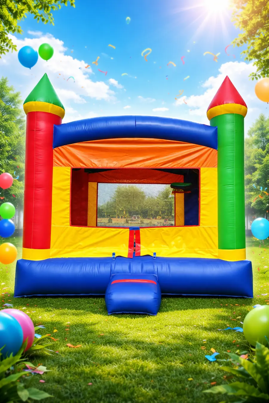 Rainbow Kingdom Castle rental in Lawton, Oklahoma
