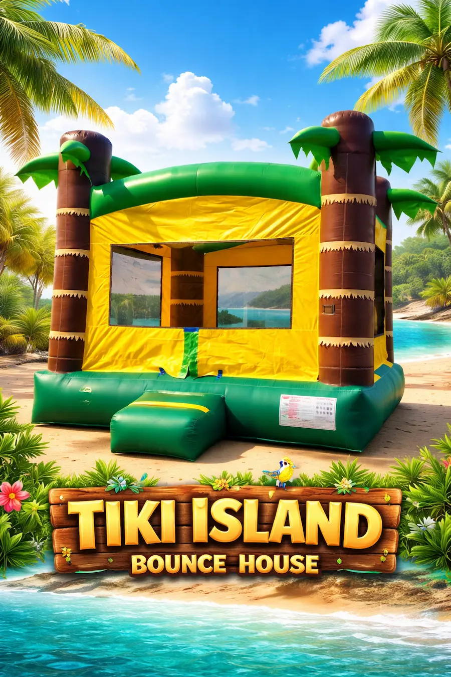 Tiki Island Bounce House rental in Lawton, Oklahoma